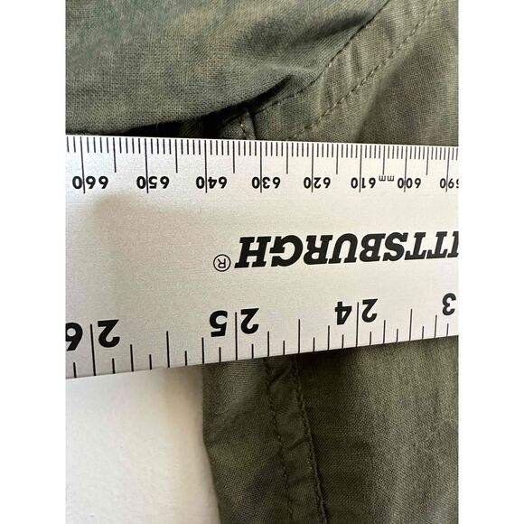 Eddie Bauer Size XL Green Button-Down Palm Print S/S Classic Fit Collared Shirt - Picture 5 of 8